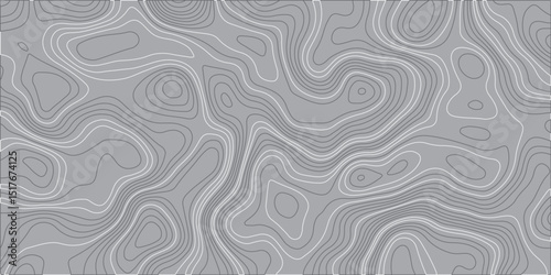 "Create a vector illustration of a modern and minimalist design with flowing, undulating lines that evoke a sense of natural topography, rendered in varying shades of light and medium grey."