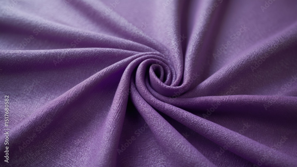 Fototapeta premium Close-up of purple fabric texture as a background pattern