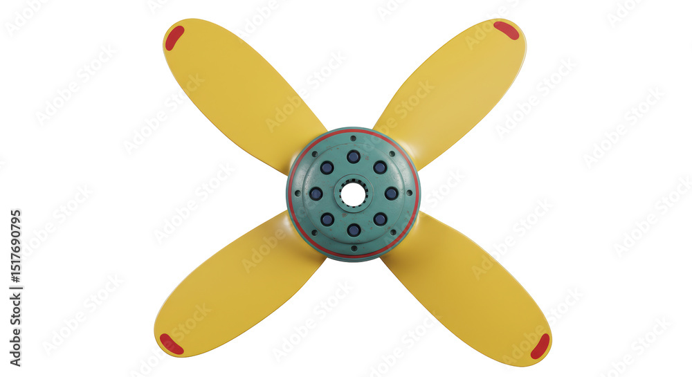 Obraz premium Isolated Propeller