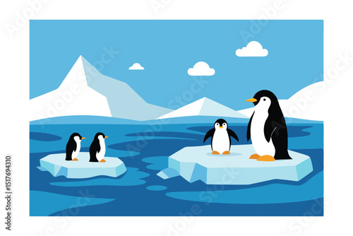 penguins in antarctica