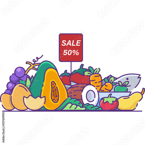Local market Fresh Products