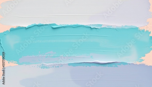 Abstract Pastel Blue and White Acrylic Paint Texture Background Perfect for modern design projects