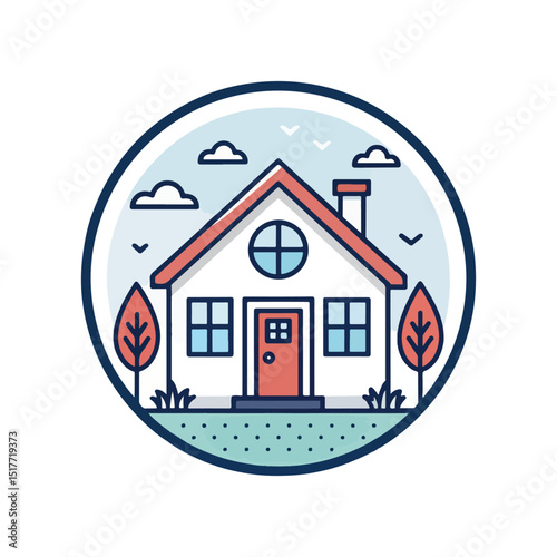 Illustration graphic vector of house building logo design Collection home icons. House symbol. Set of real estate objects and houses black icons isolated on white background. Vector illustration.