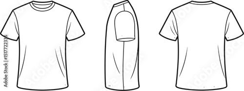 T-shirts illustration