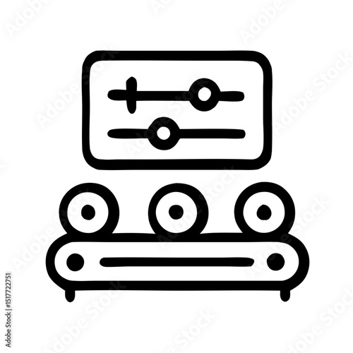 production process icon