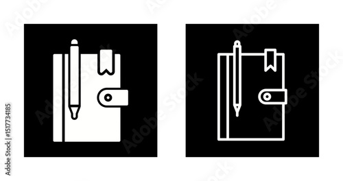 Textbook Vector Icon