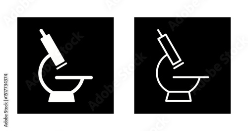 Microscope Slide Vector Icon
