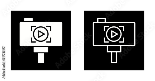 Selfie Stick Vector Icon