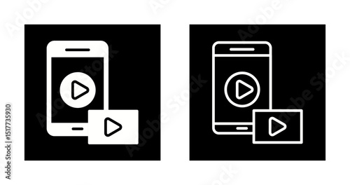 Streaming Stick Vector Icon