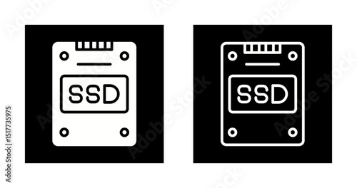 External SSD Vector Icon
