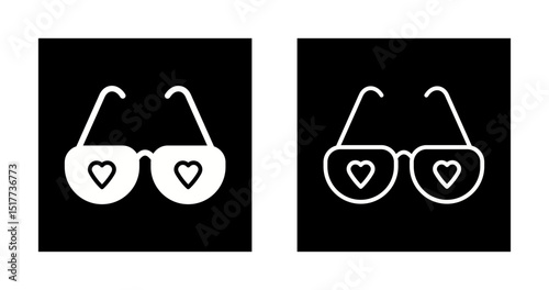 Eyeglasses Vector Icon