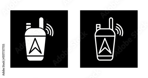 Handheld GPS Vector Icon
