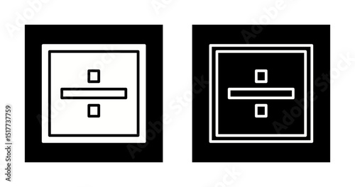 Division Vector Icon