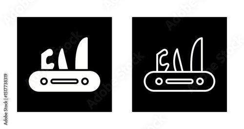 Pocket knife Vector Icon