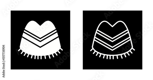 Poncho Vector Icon
