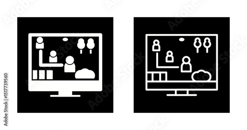 Simulation Game Vector Icon