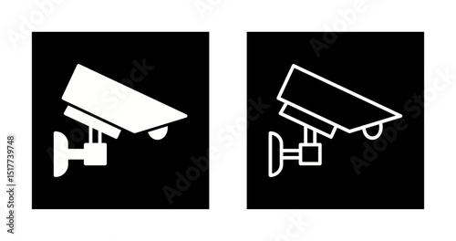 Security Camera Vector Icon