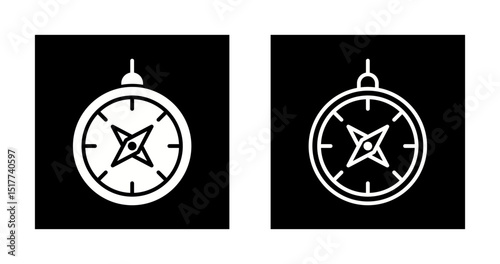 Compass Vector Icon