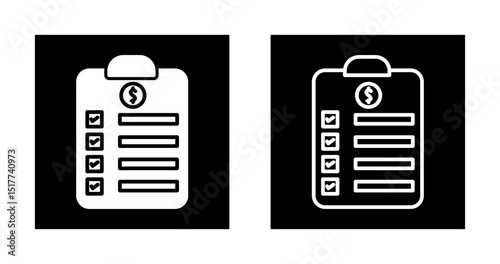 Financial Planning Vector Icon