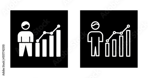 HR Analytics Vector Icon