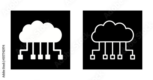 Cloud Computing Vector Icon