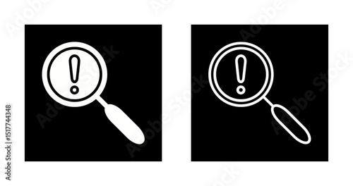 Magnifying Glass Vector Icon