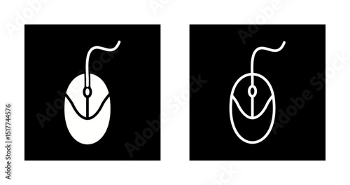 Computer Mouse Vector Icon