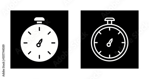 Stopwatch Vector Icon