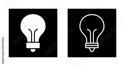 Lightbulb Vector Icon