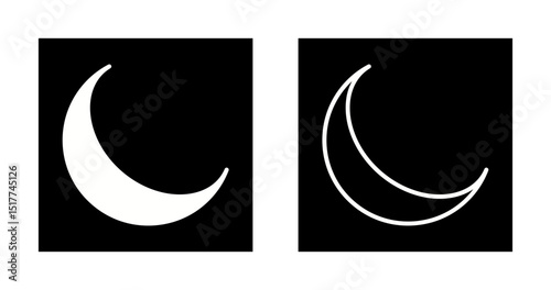 Moon Vector Icon