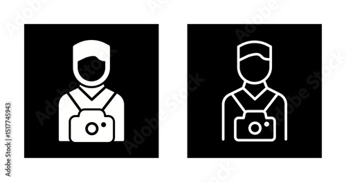 Photographer Vector Icon
