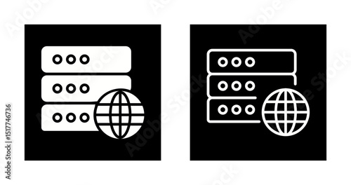 Web Hosting Vector Icon