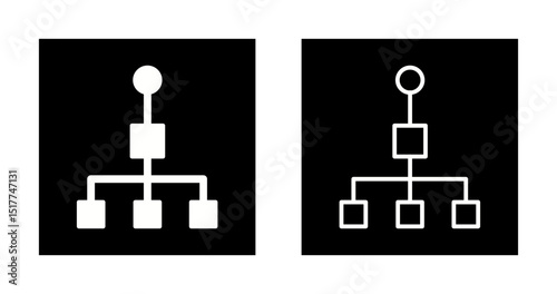 Network Diagram Vector Icon