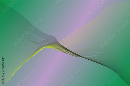 A green and purple background vector image made by adobe illustrator.