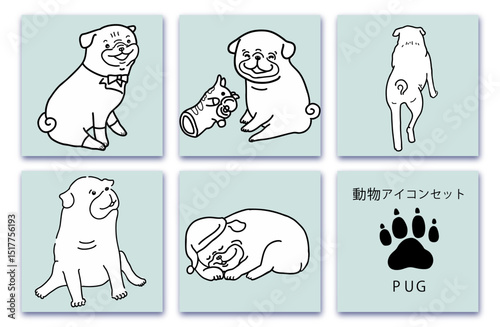 動物アイコンセット