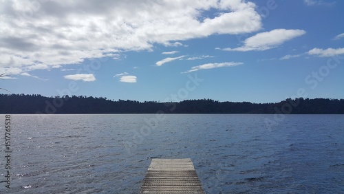 pier on the lake