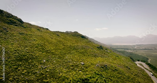 view of the mountains