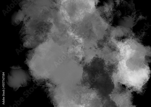 抽象的　水墨画　背景素材