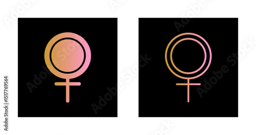 Female Icon Design