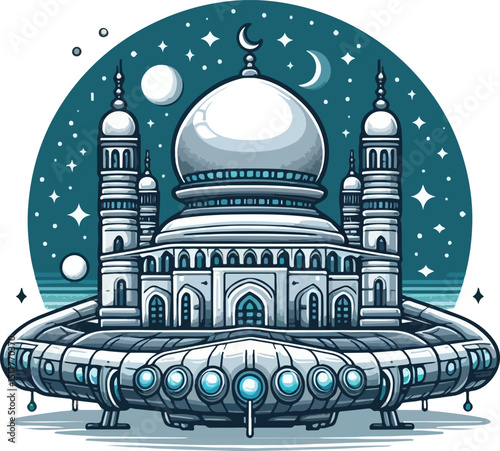 unique mosque in the earth