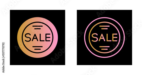 Sale Icon Design