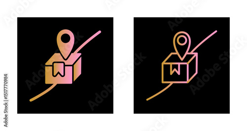 Order Tracking Icon Design