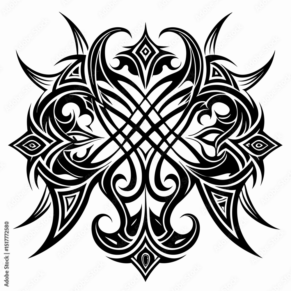 Fototapeta premium celtic knot tattoo