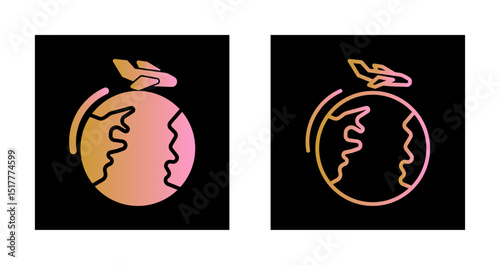 Holiday Travel Icon Design
