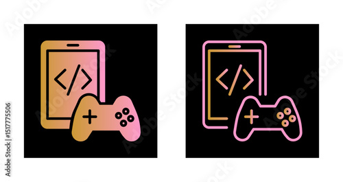 Gaming Graphics Icon Design