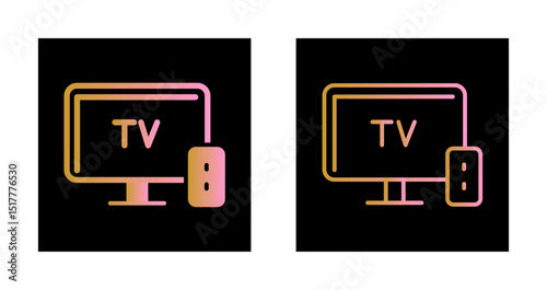Television Icon Design
