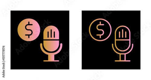 Podcast Sponsorship Icon Design
