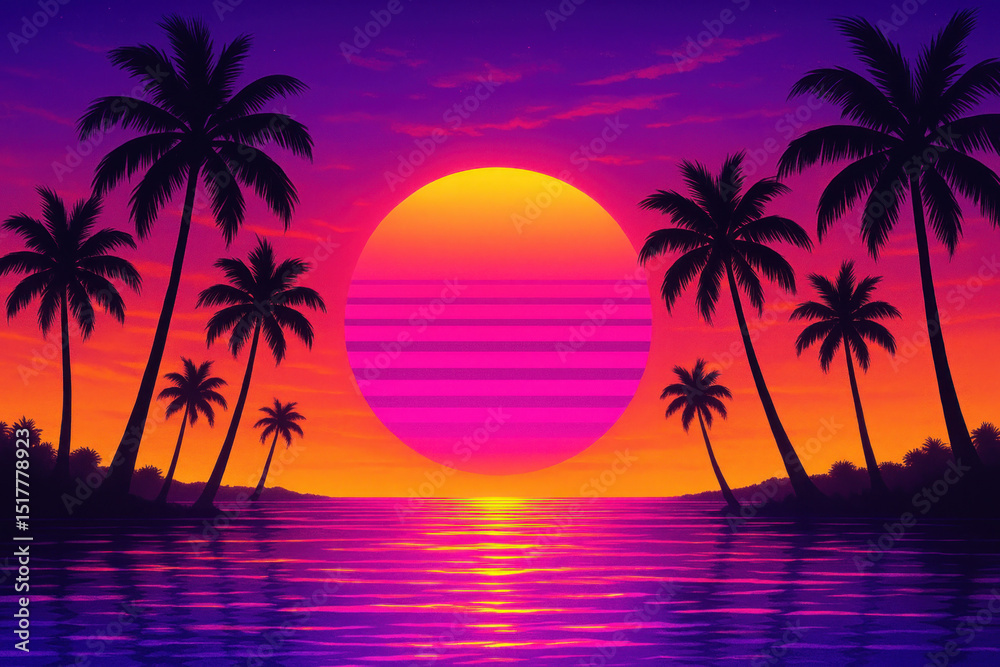 Obraz premium Sunset wallpapers featuring vibrant hues and serene landscapes.