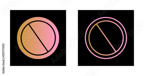 Forbidden Icon Design