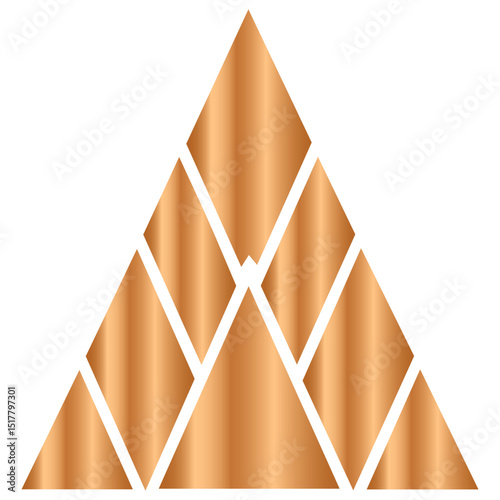 A gold aura of ancient affluence captured in sophisticated tree shadows and abstract royalty
